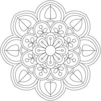 kreatives Mandala-Design vektor