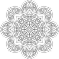 kreatives Mandala-Design vektor