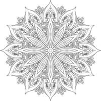 kreatives Mandala-Design vektor