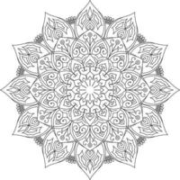 kreatives Mandala-Design vektor