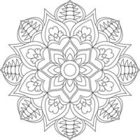 kreativ mandala design vektor