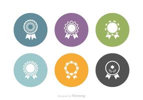 Free cockade vector Icon-Set