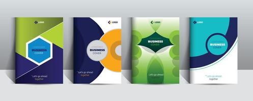 Corporate Business Cover Design Template-Konzept, das für Mehrzweckprojekte geeignet ist