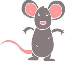 tecknad serie klotter mus råtta vektor