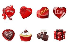 Liebe und Valentinstag Icon Vector Pack
