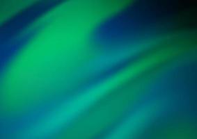 mörkblå, grön vektor suddig och färgad bakgrund.