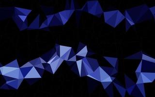 hellblauer Vektor glänzendes Dreiecksmuster.