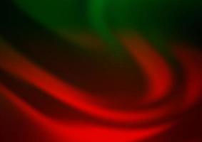 mörkgrön, röd vektor abstrakt bakgrund.
