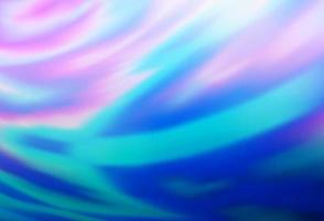hellrosa, blauer Vektor verschwommener Glanz abstrakter Hintergrund.