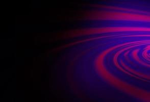 dunkelvioletter Vektorhintergrund mit gebogenen Linien. vektor