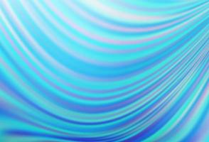 ljusblått vektormönster med linjer, ovaler. vektor