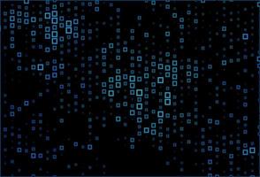 dunkelblaues Vektorlayout mit Linien, Rechtecken. vektor