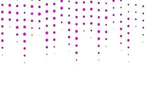 hellpurpurner, rosa Vektorhintergrund mit Blasen. vektor