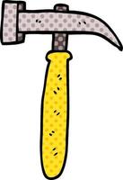 Cartoon-Doodle-Hammer vektor