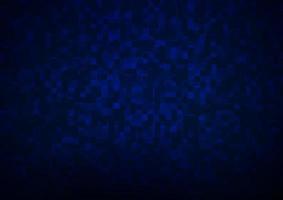 dunkelblauer Vektorhintergrund mit Rechtecken, Quadraten. vektor