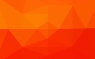 hellorange Vektor Low-Poly-Textur.