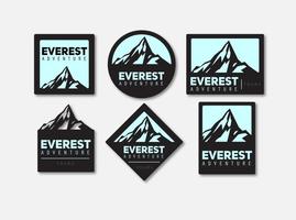 Everest-Vektor-Logomarks vektor