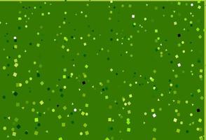 ljusgrön vektor bakgrund med linjer, cirklar, rhombus.