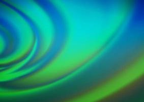 dunkelblauer, grüner Vektorglänzender abstrakter Hintergrund. vektor