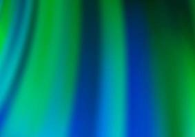 ljusblått, grönt vektormönster med flytande former. vektor