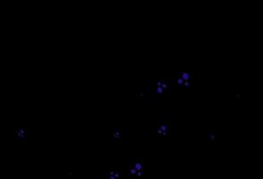mörk lila vektor mönster med bubbla former.