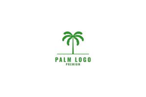 Palm-Logo-Design-Vektor-Illustration-Idee vektor