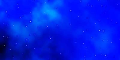 hellblaue Vektorbeschaffenheit mit schönen Sternen. vektor
