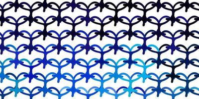 hellrosa, blaue Vektorbeschaffenheit mit Frauenrechtssymbolen. vektor