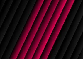 abstraktes diagonales Muster des schwarzen und rosa Streifenmusters vektor