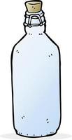 tecknad serie traditionell flaska vektor