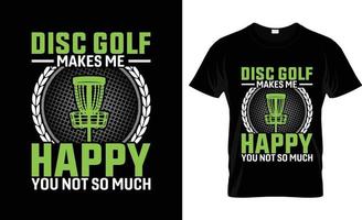 Golf-T-Shirt-Design, Golf-T-Shirt-Slogan und Bekleidungsdesign, Golftypografie, Golfvektor, Golfillustration vektor