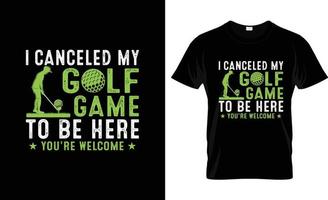 golf t-shirt design, golf t-shirt slogan och kläder design, golf typografi, golf vektor, golf illustration vektor