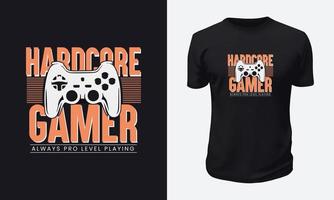 Gaming-T-Shirt-Design vektor