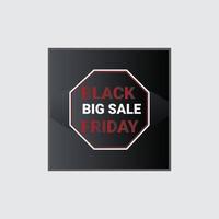 svart fredag är super försäljning. svart fredag baner mall med textur bakgrund vektor