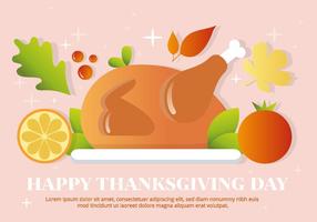 Gratis Vector Thanksgiving Turkiet