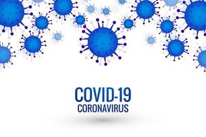 Covid-19-Coronavirus-Zellgrenze vektor