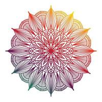 Farbverlaufsmandala, Mandala-Design-Hintergrund, Mandala-Design, Mandala-Muster-Malbuch-Kunst-Tapeten-Design, Fliesenmuster, Grußkarte, Set-Mandala-Design, Schwarz, Mandala-Design vektor