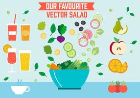 Free Salat Vektor-Illustration vektor