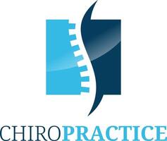 kreative chiropraktische Wirbelsäulenkonzept-Logo-Designvorlage. orthopädisches und Osteoporose-Vektor-Logo-Zeichen. vektor