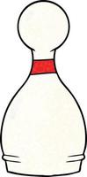 Cartoon-Bowling-Pin vektor