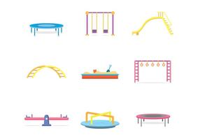 Gratis Kids Playground Vector