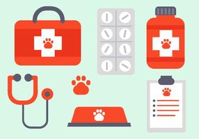 Gratis Vet Elements Vector