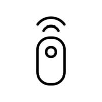 Designvorlagen für Remote-Icon-Vektoren vektor