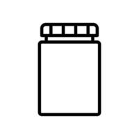 Flasche Pille Symbol Vektor Designvorlagen