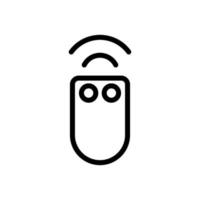 Designvorlagen für Remote-Icon-Vektoren vektor