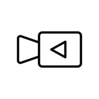 video ikon vektor design mallar