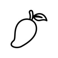 mango ikon vektor design mallar