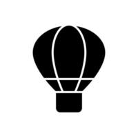 luft ballong ikon vektor design mallar