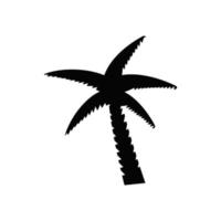 Palm-Symbol-Vektor-Logo-Vorlage vektor