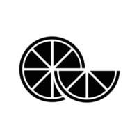 citron- ikon vektor logotyp mall